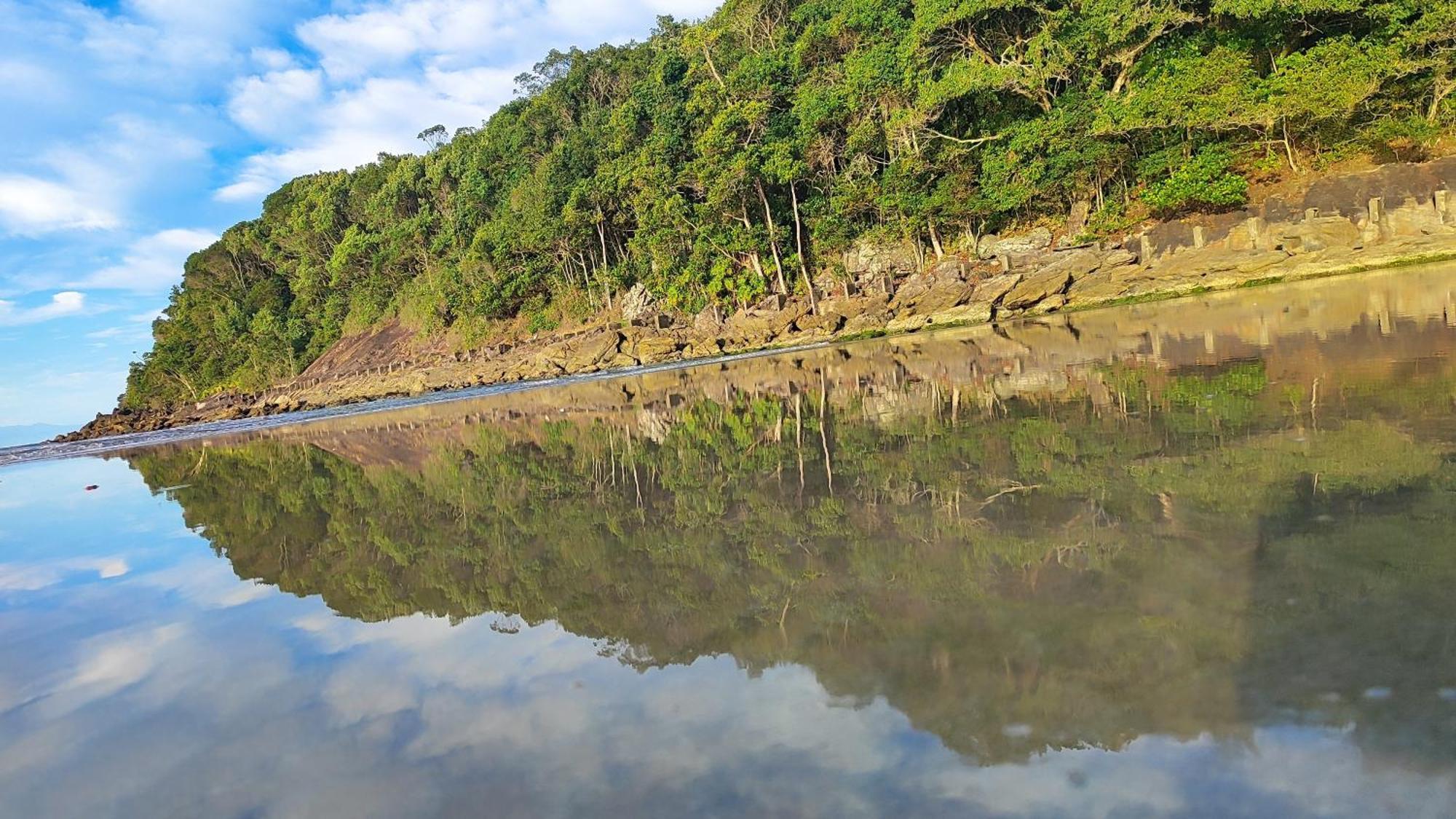 Pousada Pe Na Areia グァルジャー エクステリア 写真